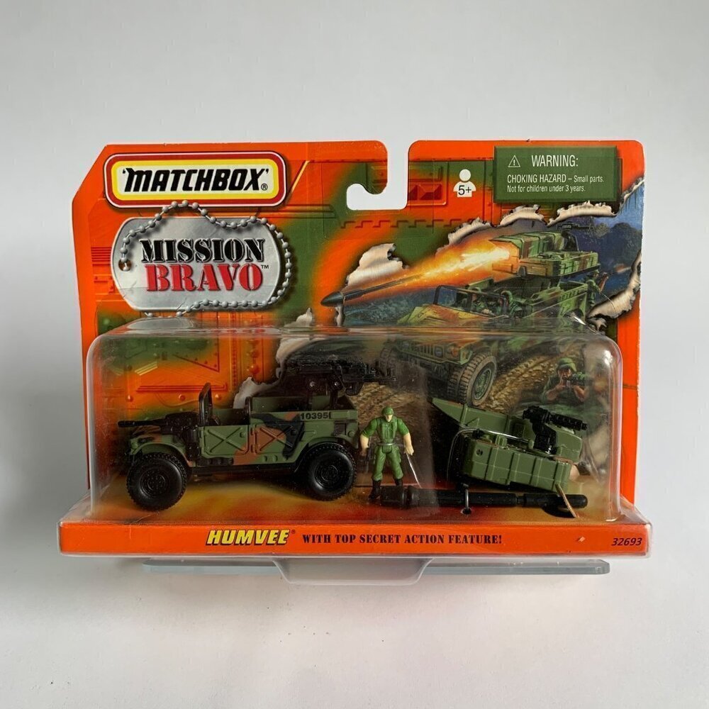 Matchbox Mission Bravo Humvee 32693 Vintage New 1998